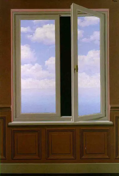 The Telescope Rene Magritte